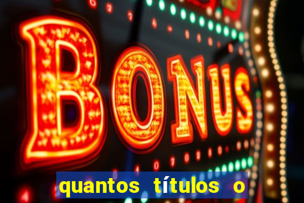 quantos títulos o flamengo tem no total